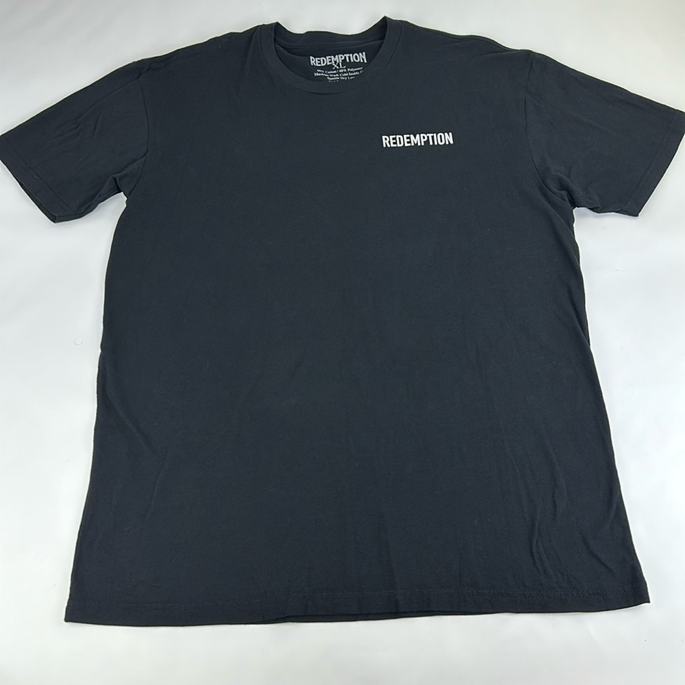 Redemption Be Someone Black T Shirt. XL. Logo on Back.